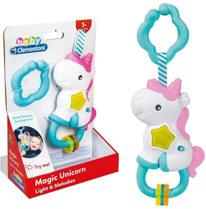 Clementoni – Interactieve Rammelaar – Eenhoorn