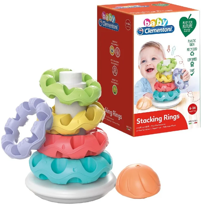 Clementoni Baby – Stapelringen