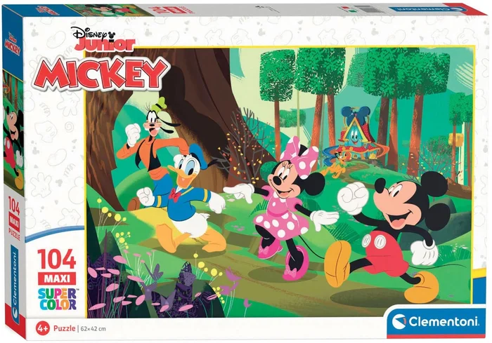 Clementoni Maxi Legpuzzel Mickey and Friends, 104st.