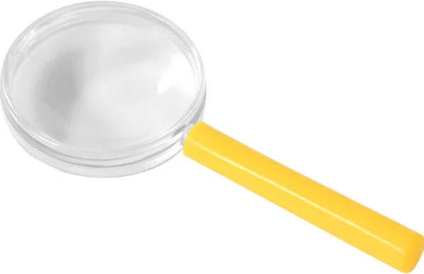 Clourful magnifiers, set of 8