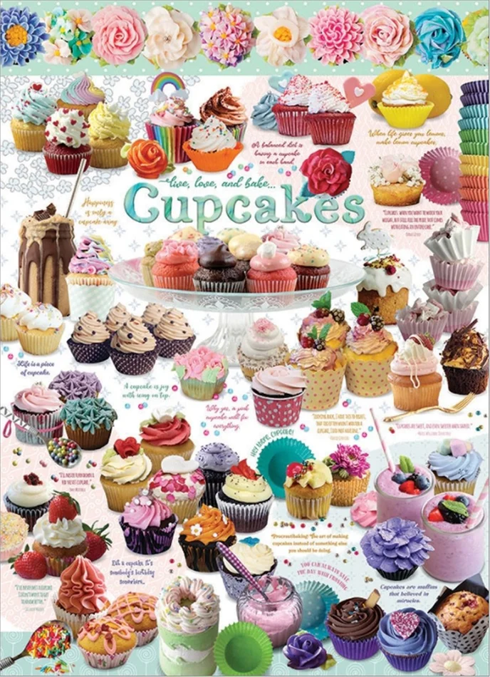 Cobble Hill Puzzle 1000 Teile – Cupcake-Zeit