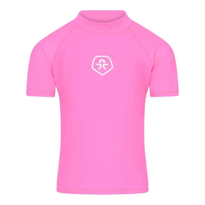 Color Kids Kurzarm UV-Schutz Shirt 50+ Sugar Pink