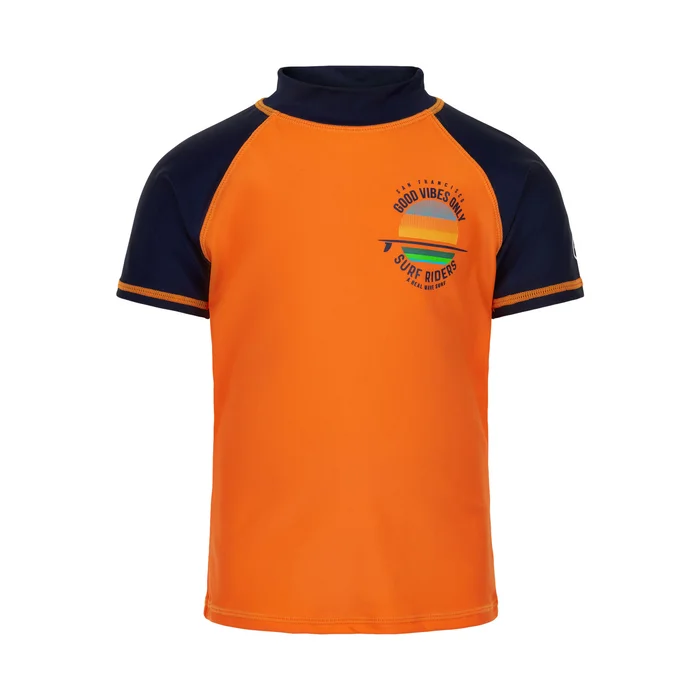 Color Kids UV-Schutz Shirt Orange popsicle