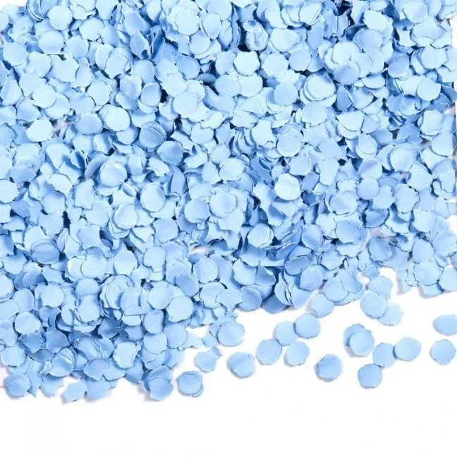 Confetti Babyblauw, 1 kilo