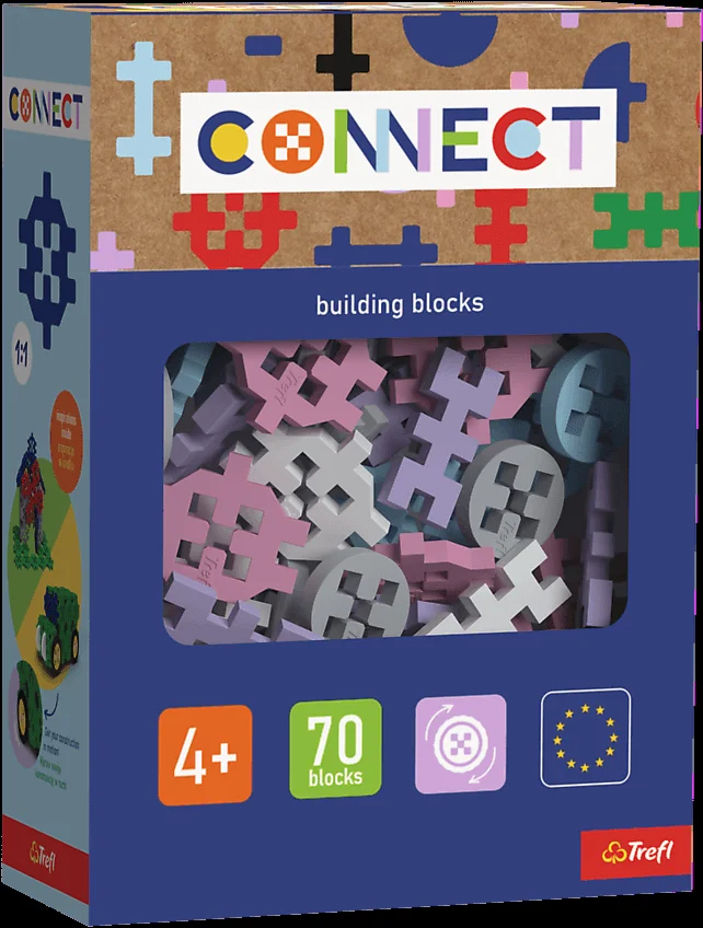 Connect Connect – Bouwblokken 70 – Meerkleurig_FSC Mix 70%