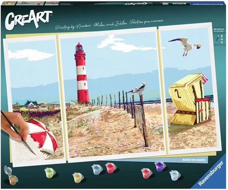 CreArt Schilderen op Nummer – Beside The Seaside
