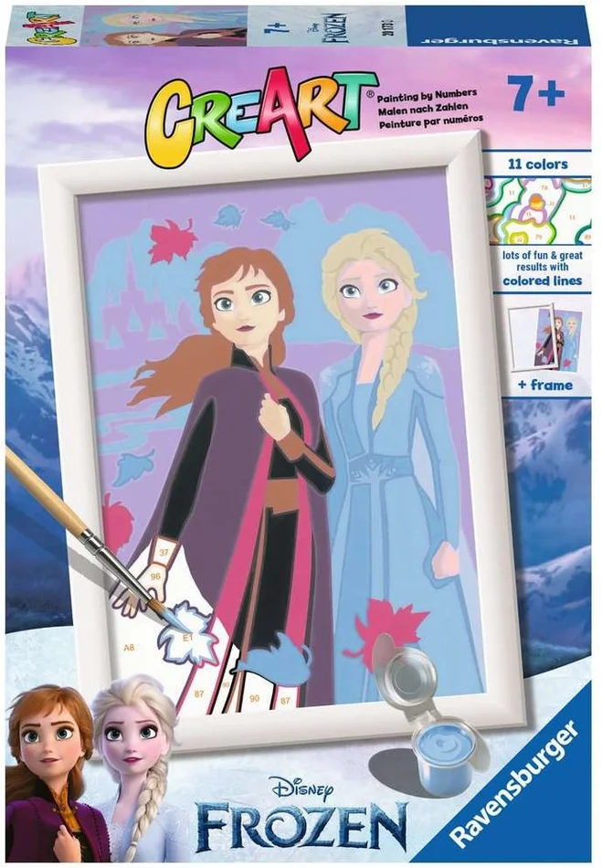 CreArt Schilderen op Nummer – Disney Sisters Forever