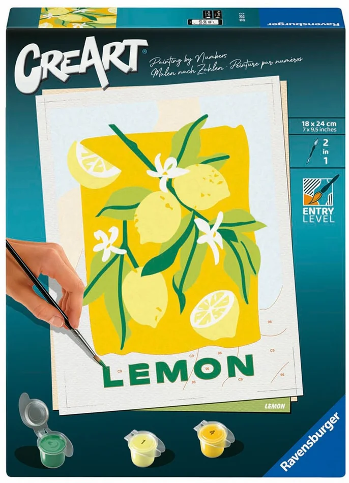 CreArt Schilderen op Nummer – Limoen