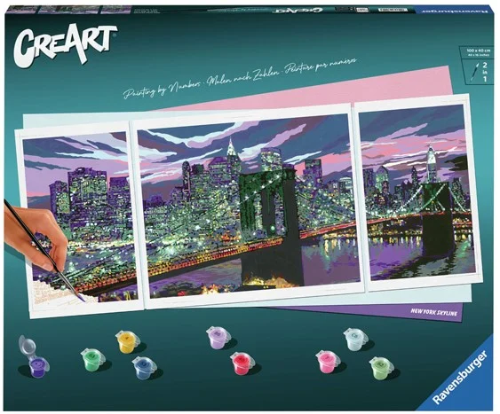 CreArt Schilderen op Nummer – New York Skyline