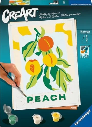 CreArt Schilderen op Nummer – Perzik