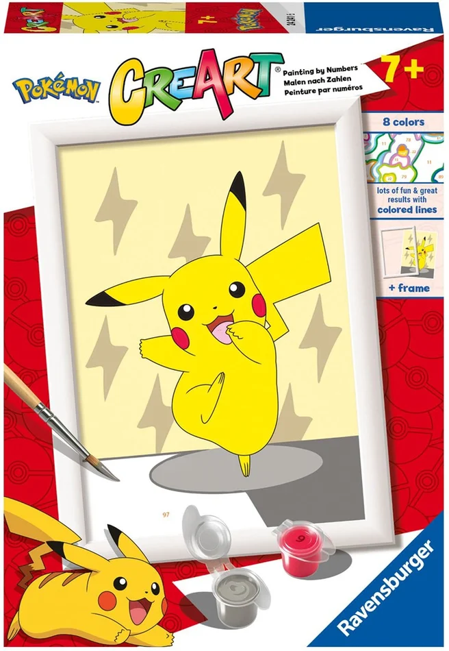 CreArt Schilderen op Nummer – Pikachu Pose