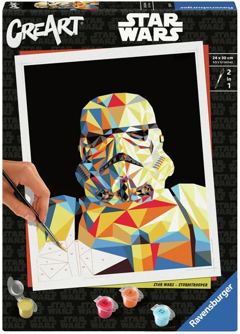 CreArt Schilderen op Nummer – Star Wars – Stormtrooper