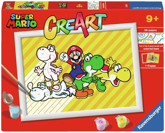 CreArt Schilderen op Nummer – Super Mario