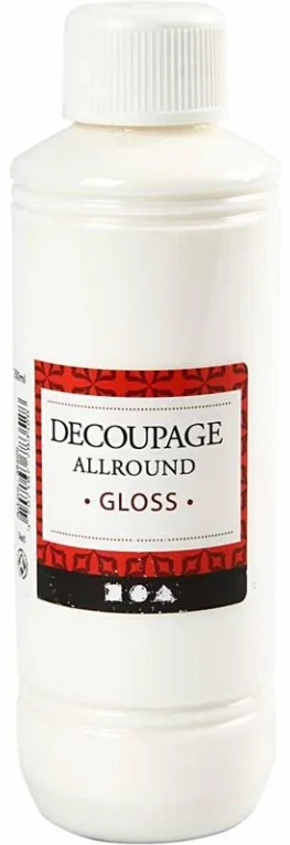 Creativ Company CC Decoupage Kleber Lack glänzend 250 ml