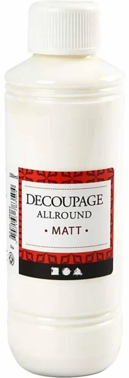 Creativ Company CC Decoupage Kleber Lack Matt 250 ml