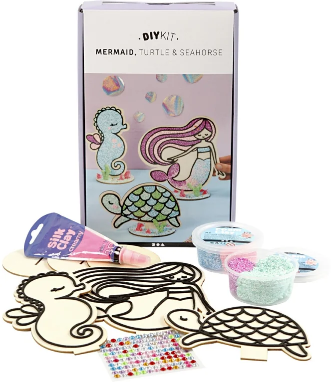 Creativ Company CC DIY Kit Meerjungfrauenfiguren