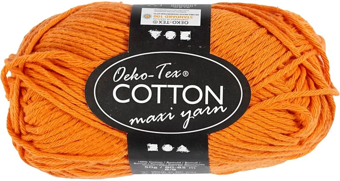 Creativ Company CC Katoengaren 8/8 50 gr – Oranje