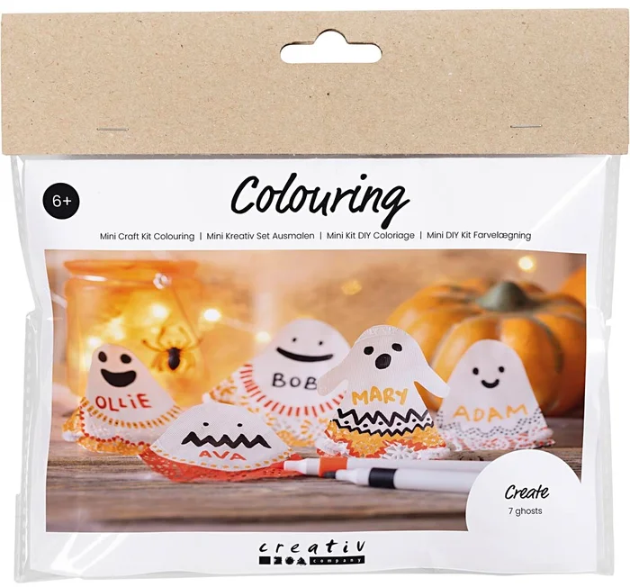 Creativ Company CC Mini Hobbyset Inkleuren Spookjes