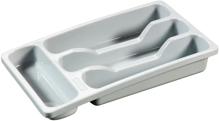 Curver Bestekbak 4 Vakken Grijs