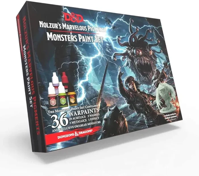 D&D NOLZUR’S MARVELOUS PIGMENTS – MONSTERS PAINT SET