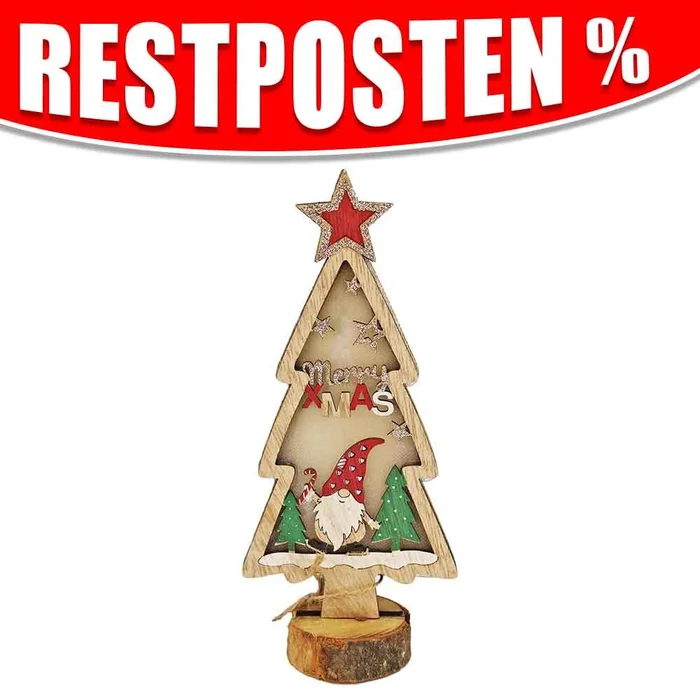 Deko aus Holz Weihnachten „Tannenbaum“ – ca. 30 cm