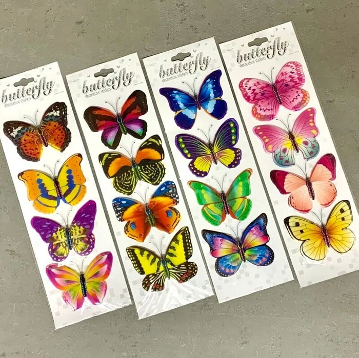 Dekosticker Schmetterling