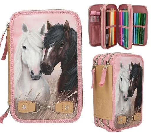 Depesche Miss Melody 3-Fach Federmppchen DUSTY ROSE