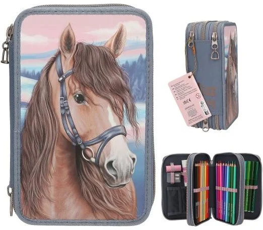 Depesche Miss Melody 3-Fach Federmppchen mit 3D-Effekt