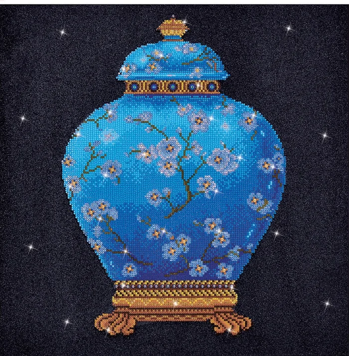 Diamond Dotz Diamond Dotz – Blue Vase