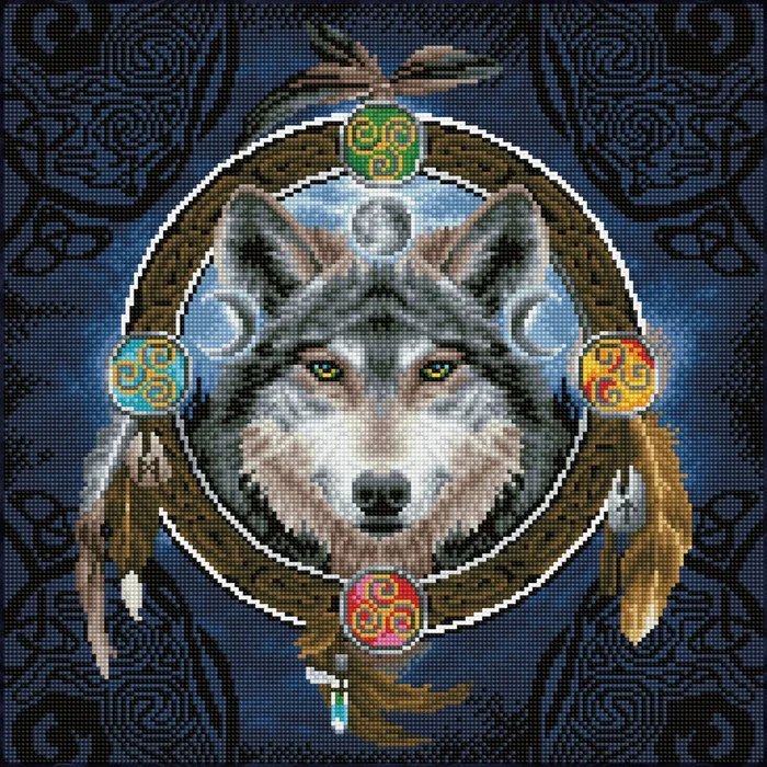 Diamond Dotz Diamond Dotz – Celtic Wolf Guide