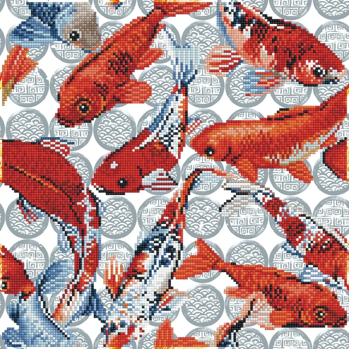 Diamond Dotz Diamond Dotz – Koi Mosaic