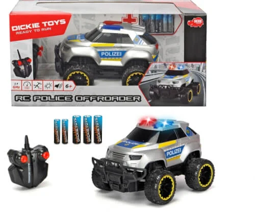Dickie Toys – RC Police Offroader, RTR