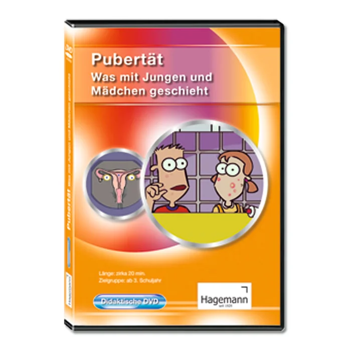 Didaktische DVD „Pubertät“ bei Wiemann-Lehrmittel bestellen
