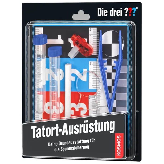 Die drei Fragezeichen Spielzeug Tatort-Ausrüstung