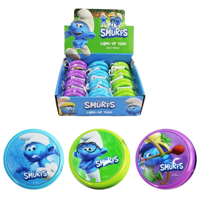 Die Schlümpfe Spielzeug Yoyo mit Licht – ca. 5,5 cm