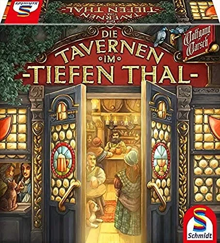 Die Tavernen im Tiefen Thal, Strategiespiel, Schmidt Spiele 49351, 4 Spieler Drop Großhandel