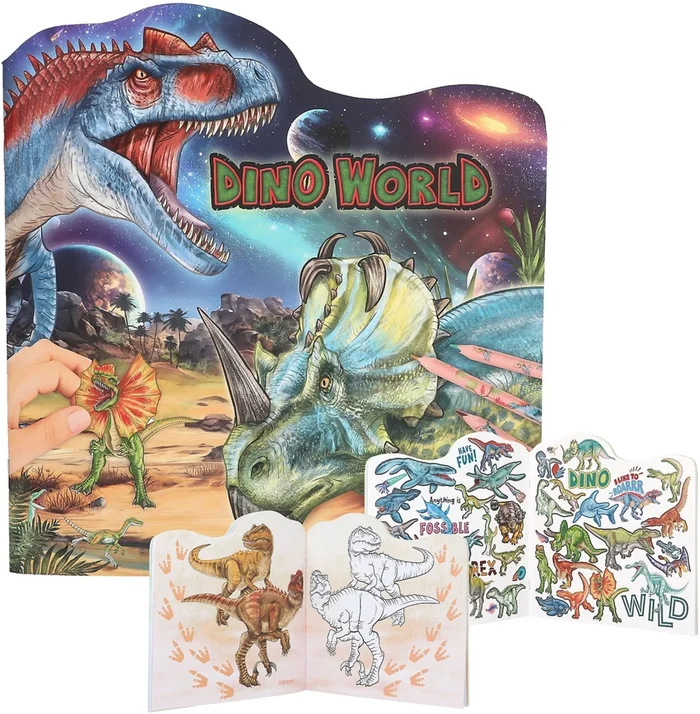Dino World kleurboek figuurlijk