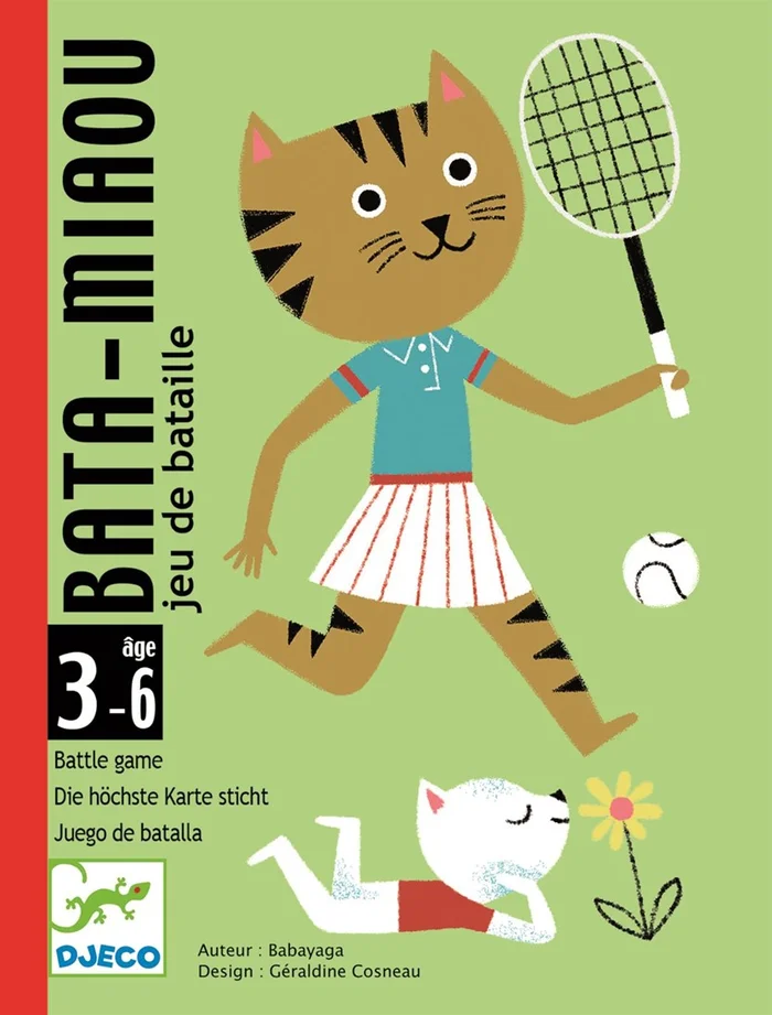 Djeco Bata-Miaou Karten, Mehrfarbig (DJ05139)