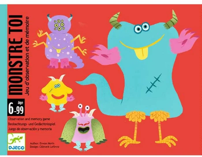 Djeco Kartenspiel Monstre toi – 6+