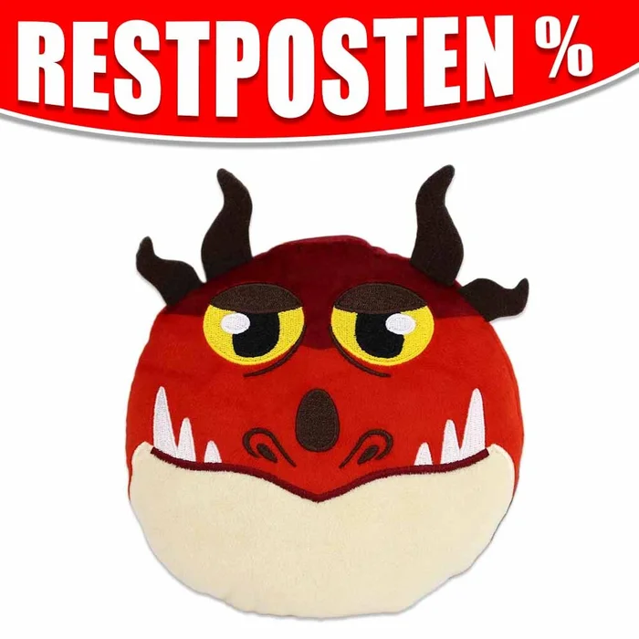 Dragons Hakenzahn Kuscheltier Kissen – ca. 16 cm