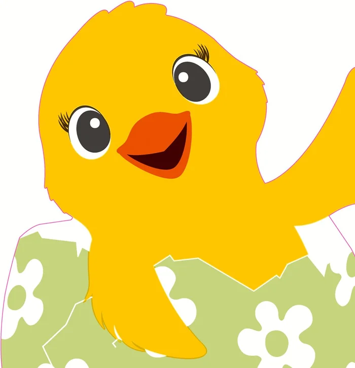 Duni Silhouettes servetten Happy Chicken 3-laags 33cm