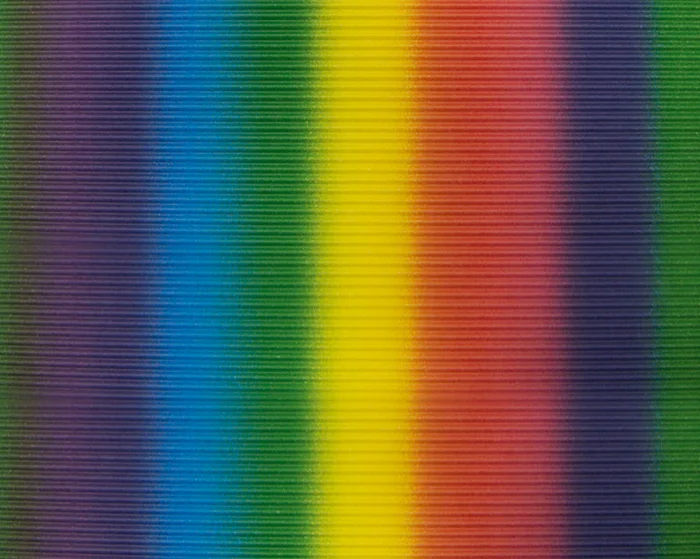 E-Wellpappe Regenbogen 10 Bogen 50 x 70 cm