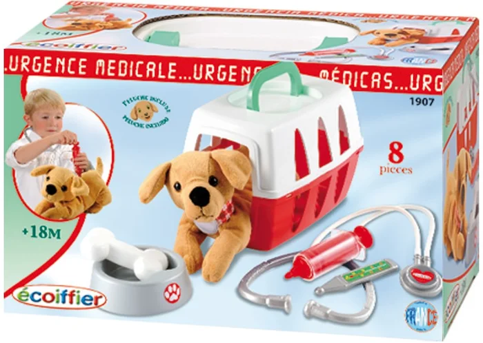 Ecoiffier Hond in Reismand