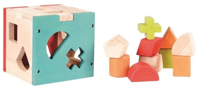 Egmont Toys Holzwürfel 13x13x13 cm