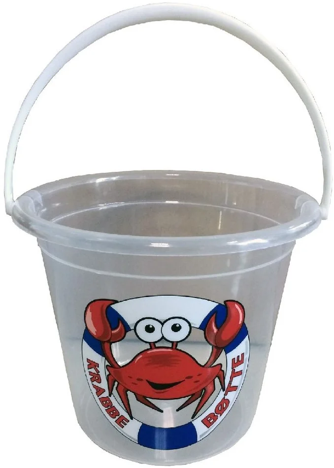 Eimer 23,5 cm Krabbe D29 cm
