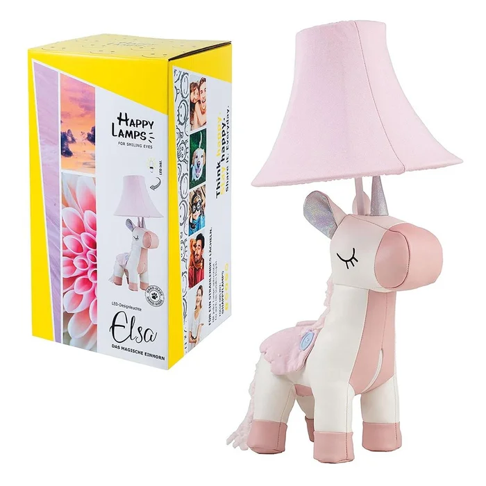 Einhorn Lampe Kinder „Elsa“ – ca. 50 cm
