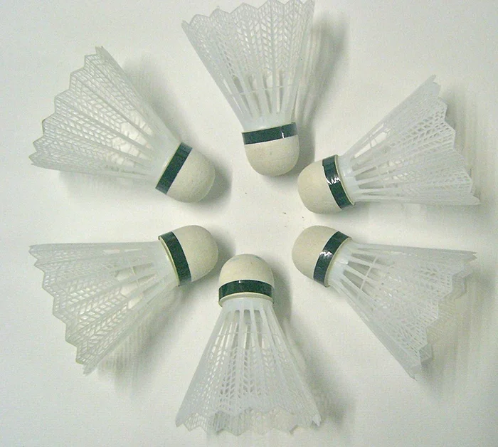 Engelhart 6 Shuttles Kunststoff weiß in Tube 4,5-5 Gramm