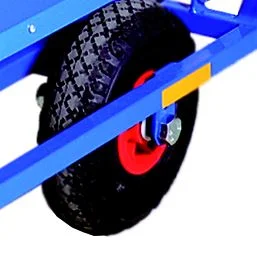 Ersatzrad für Krippenwagen blau 6 Kinder