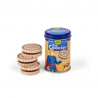 Erzi Duo Cookies in der Dose – Kaufladenzubehör