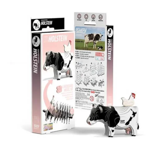Eugy 3D Bastelset – Holstein Kuh
